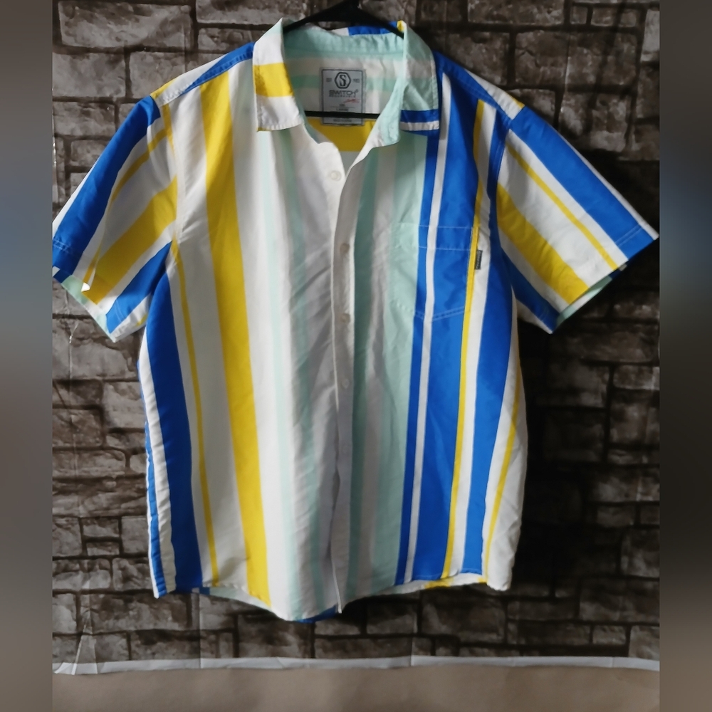 Switch Remarkale Multicolor Striped Button Down Shirt